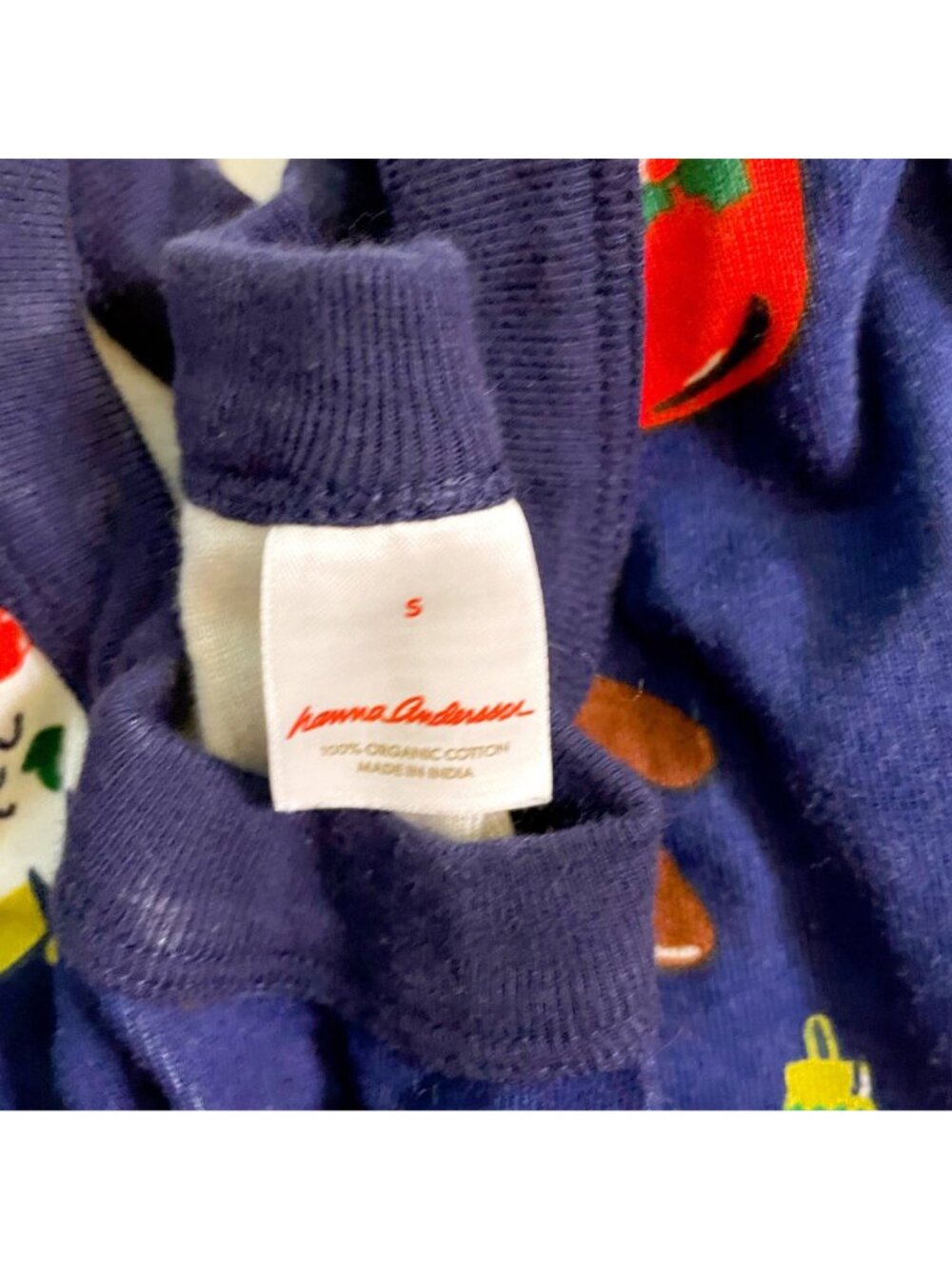 Hanna Andersson Adult Unisex Christmas Ornament Pajamas, Size Small - Picture 4 of 6